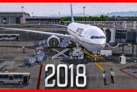 game simulasi pesawat android Flight Sim 2018