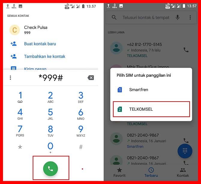 Cara mengubah pulsa menjadi paket telkomsel