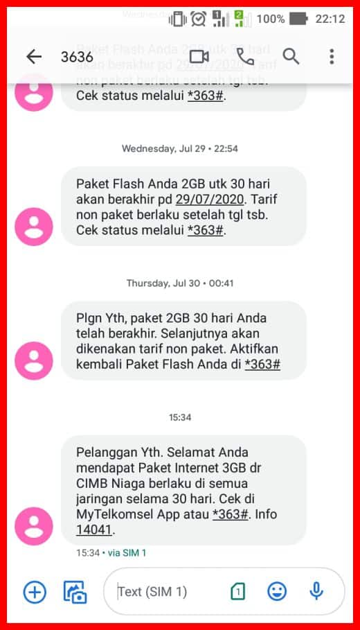 Cara Mendapatkan Kuota Gratis Telkomsel April 2021