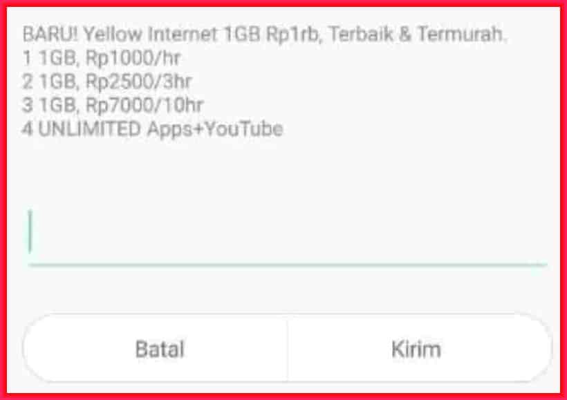 Kode paket internet murah indosat 2021