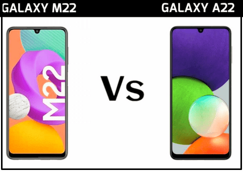 Samsung A22 dan M22
