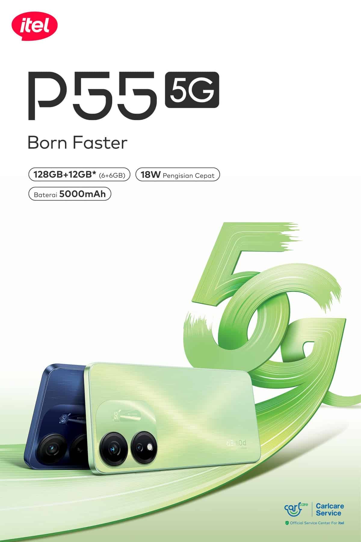 itel p55 5g